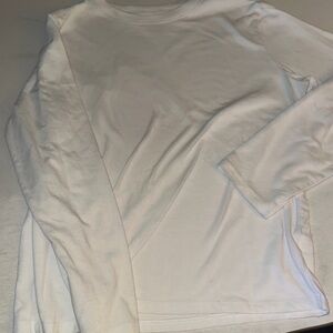 Kids Size Large Cat & Jack White Long Sleeve Shirt.